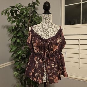 NWT Torrid 2X Floral Tank Top